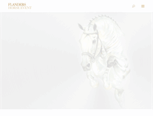Tablet Screenshot of flanders-horse-event.com